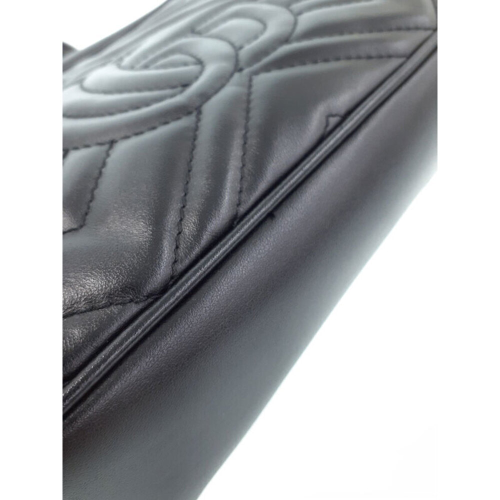 GUCCI GG Marmont Chain Shoulder Bag - Picture 4 of 9